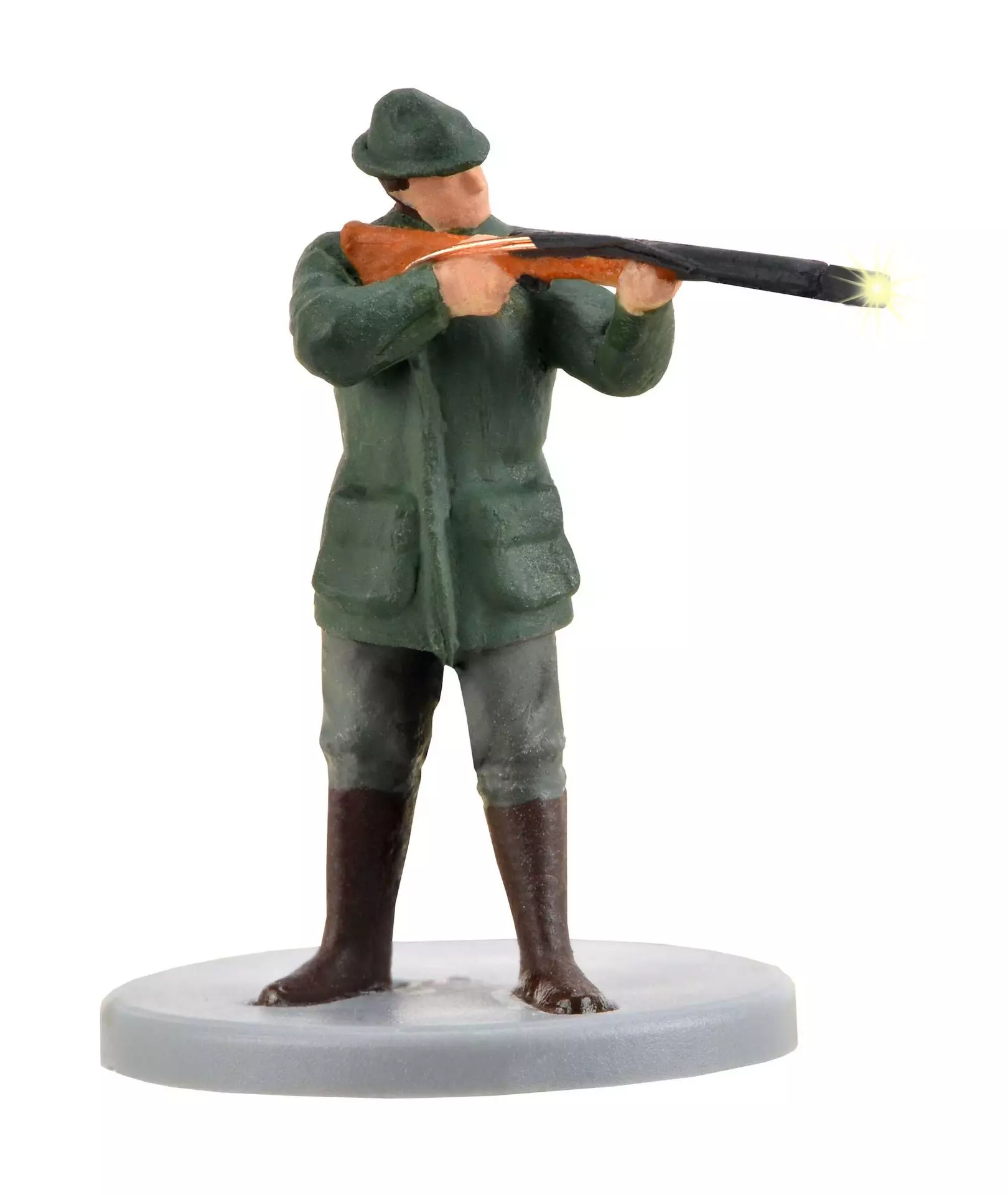 Viessmann 1529 - Jäger mit Gewehr und Mündungsfeuer H0 1:87