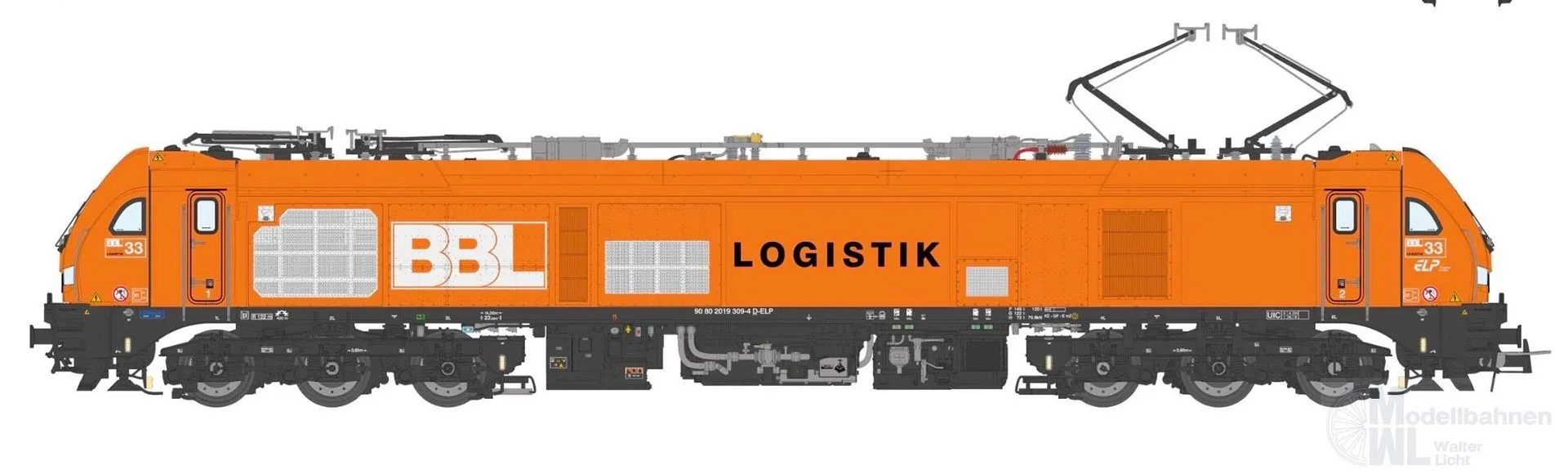 Sudexpress N0193091 - Zweikraftlok BR 2019 309-4 Euro 9000 BBL Logistik Ep.VI N 1:160