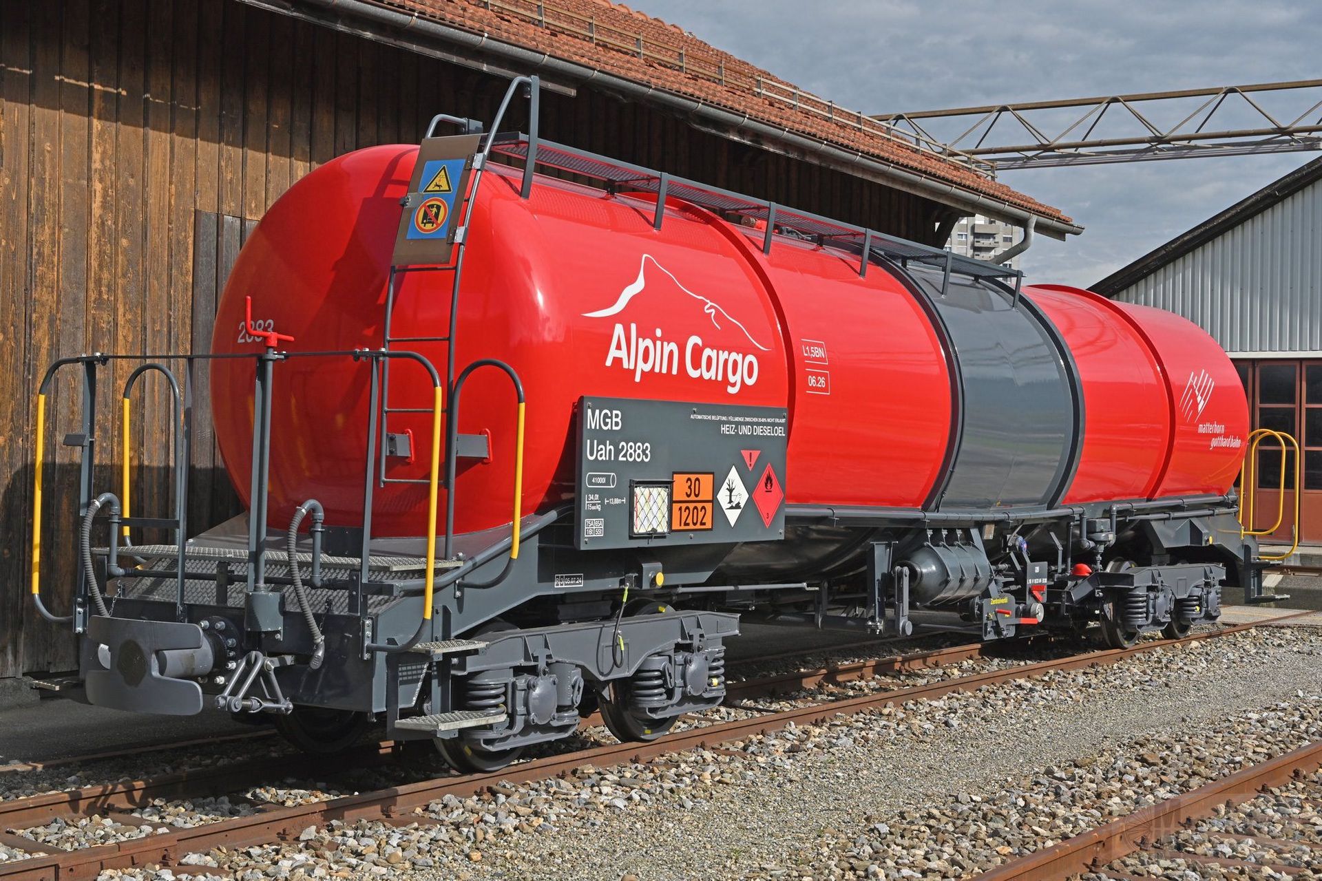 Bemo 2295563 - Knickkesselwagen MGB Ep.VI Uah 2883 H0m