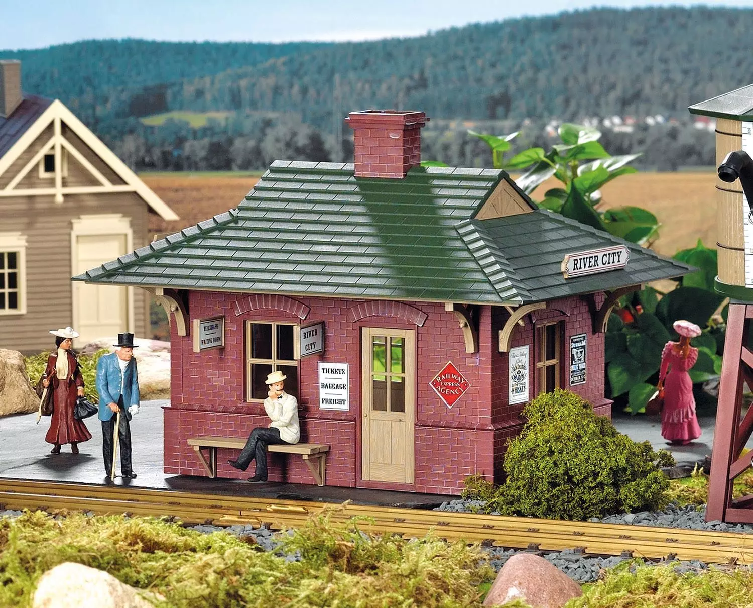 Piko 62709 - Bahnhof River City SPUR G 1:22,5