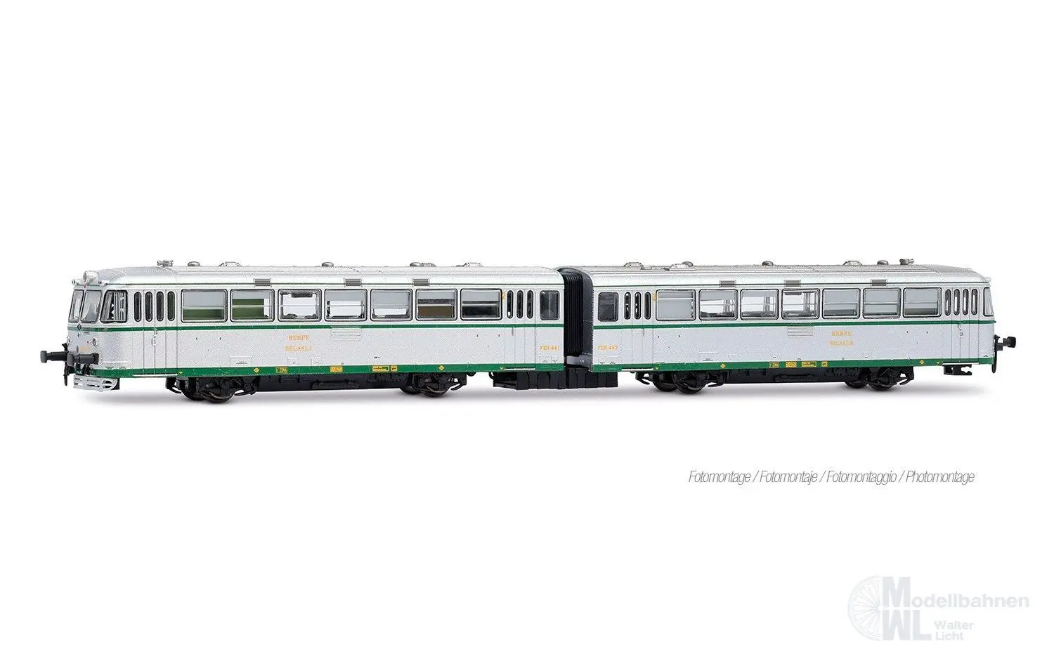 Arnold 2679 - Dieseltriebwagen BR 591.400 RENFE Ep.IV N 1:160