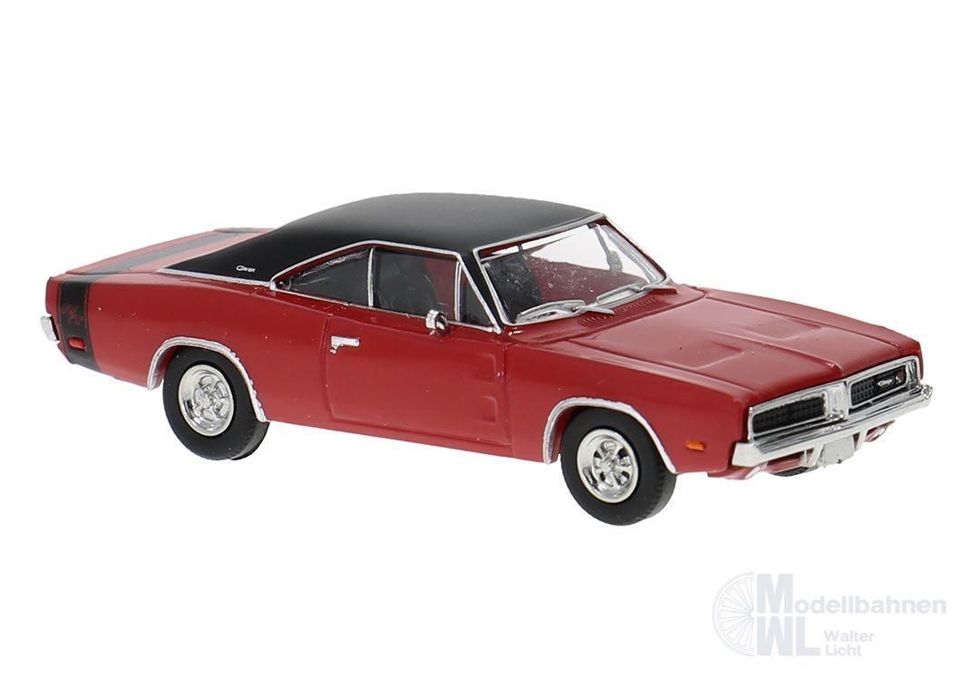 Brekina 18003 - Dodge Charger in rot H0 1:87