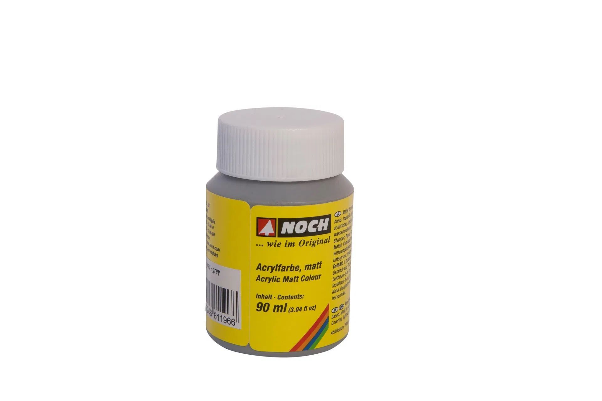 Noch 61197 - Acrylfarbe, matt, schwarz G/1/0/H0/H0m/H0e/TT/N/Z