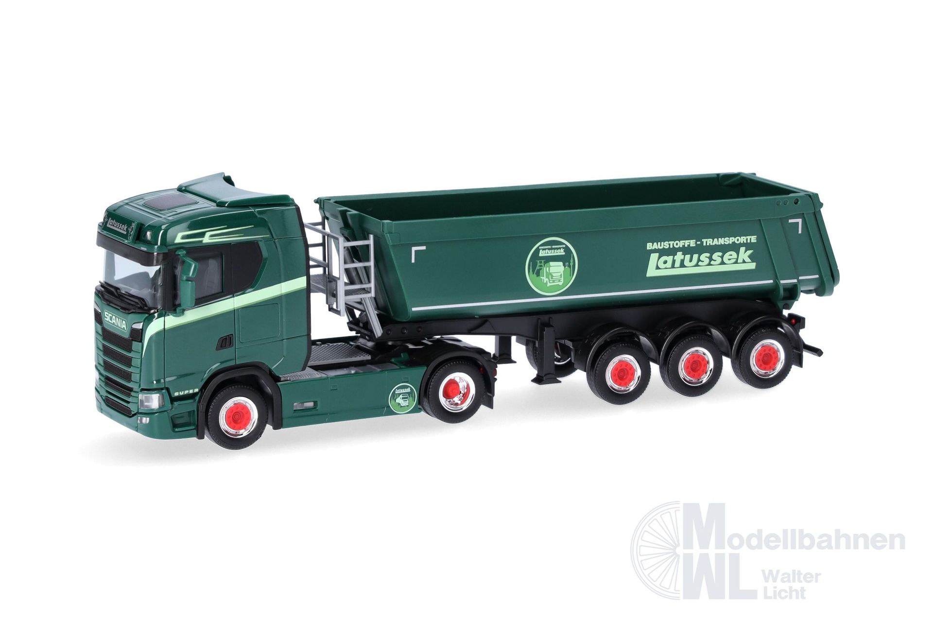 Herpa 320337 - Scania CS 20 ND Rundmulden-Sz H0 1:87