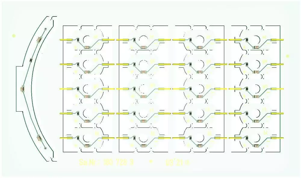 Faller 180728 - Riesenrad-LED-Lichtset H0 1:87