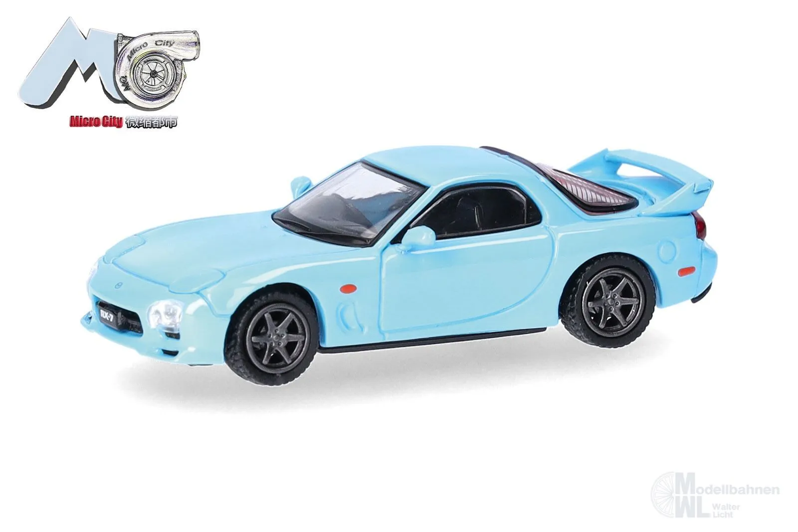 Herpa 87MC000153 - Mazda RX-7 blau H0 1:87