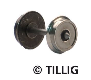 Tillig 08819 - Metallradsatz Durchmesser 8,0mm 8 Stück TT 1:120