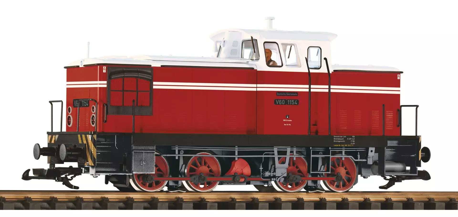 Piko 37592 - Diesellok V 60 DR Ep.III Spur G 1:22,5 Sound