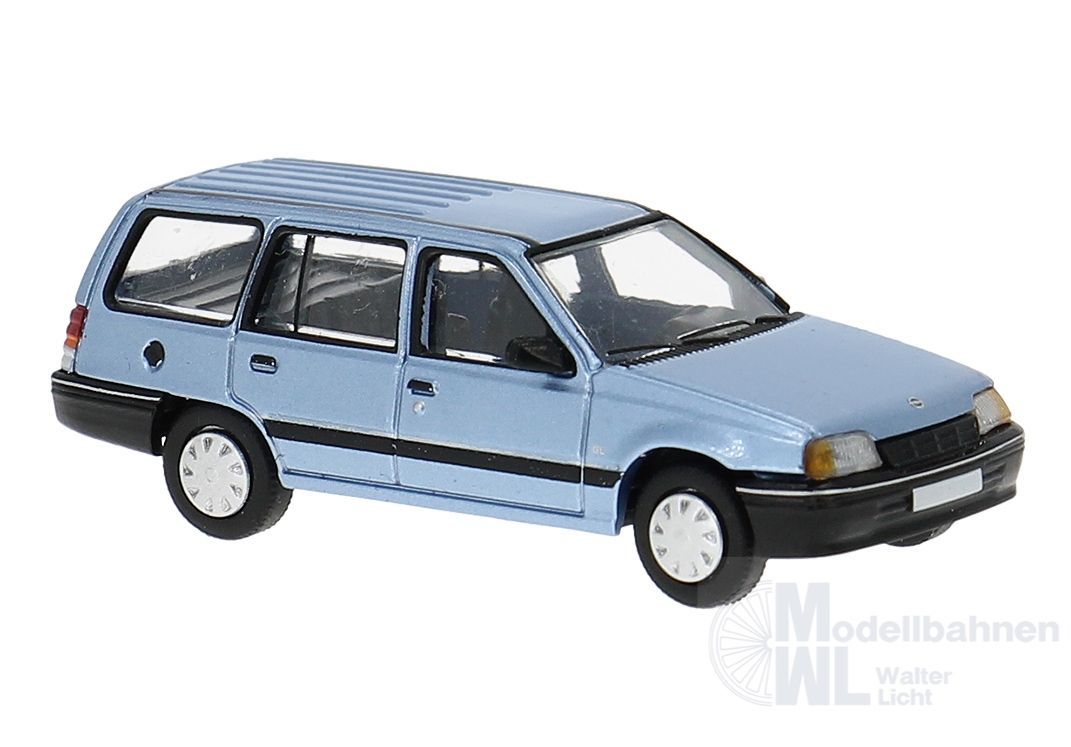 PCX-Models 871459 - Opel Kadett E Caravan blau 1985 H0 1:87