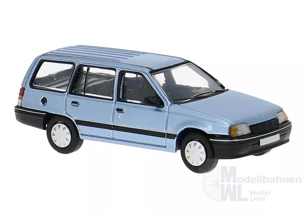 PCX-Models 871459 - Opel Kadett E Caravan blau 1985 H0 1:87