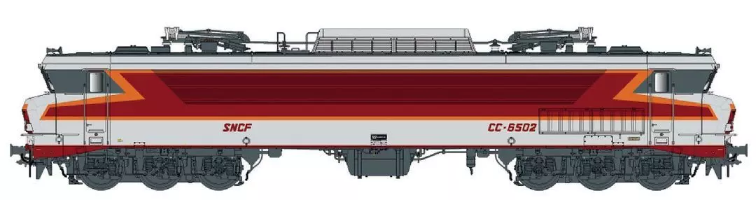 LS Models  - E-Lok CC 6502 SNCF, Ep.VI, Arzens, AC