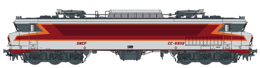 LS Models  - E-Lok CC 6502 SNCF, Ep.VI, Arzens, AC