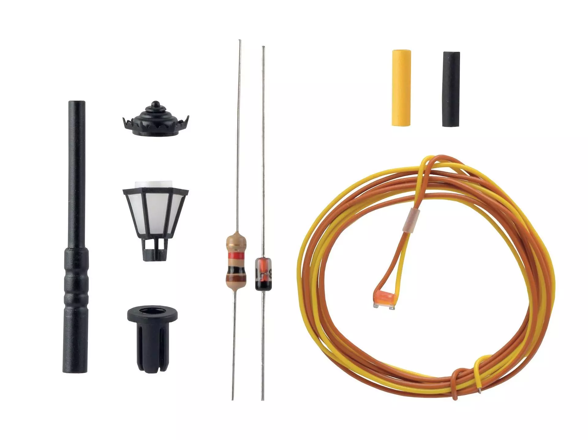 Viessmann 6620 - Bausatz Parklaterne LED warmweiß N 1:160