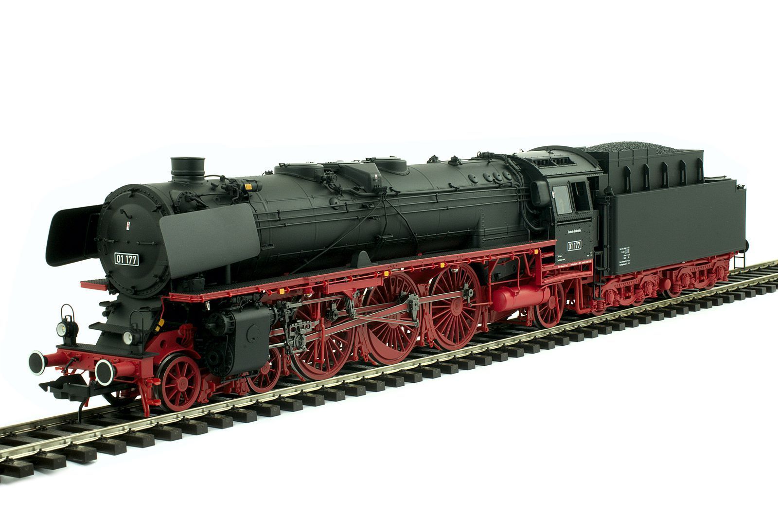 Lenz 40201-06 - Dampflok BR 01 177 DB Ep.IIIa Witte Windleitbleche Spur 0