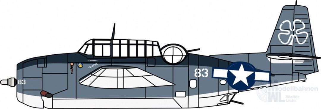 Herpa 81AC132 - Grumman Avenger VC 76 Blopsy 1:72