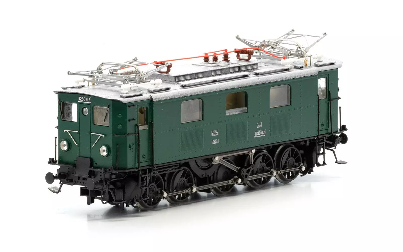 Jägerndorfer Modellbahn 22400 - E-Lok Rh 1280.07 ÖBB Ep.II grün H0/GL