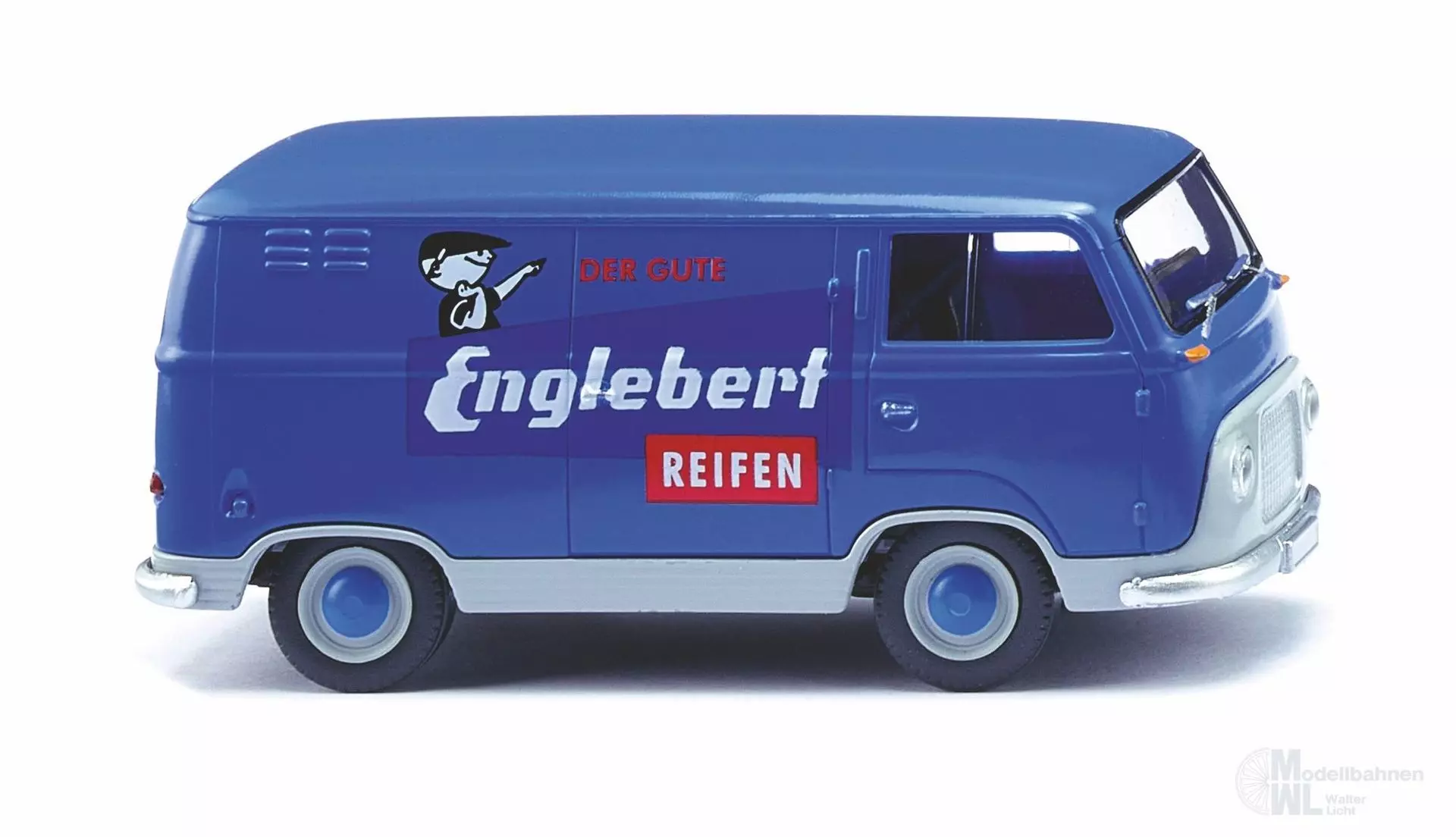 Wiking 028904 - Ford FK 1000 Kastenwagen Englebert Reifen H0 1:87