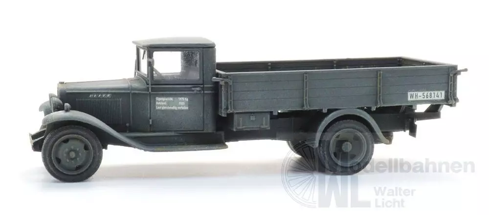 ARTITEC b.v. 6870735 - WM Opel Blitz 6 grau H0 1:87