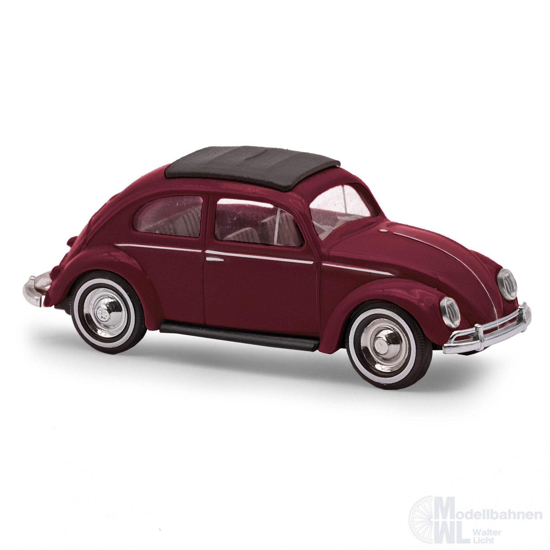 Busch 52991 - VW Käfer mit Ovalfenster Export mit Schiebedach Bj.1955 H0 1:87