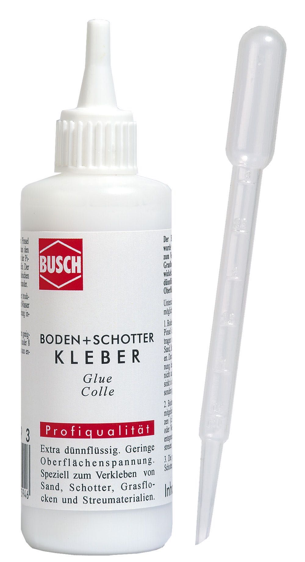 Busch 7593 - Boden-/Schotterkleber 125 ml H0 1:87 / TT 1:120 / N 1:160 / Z 1:220