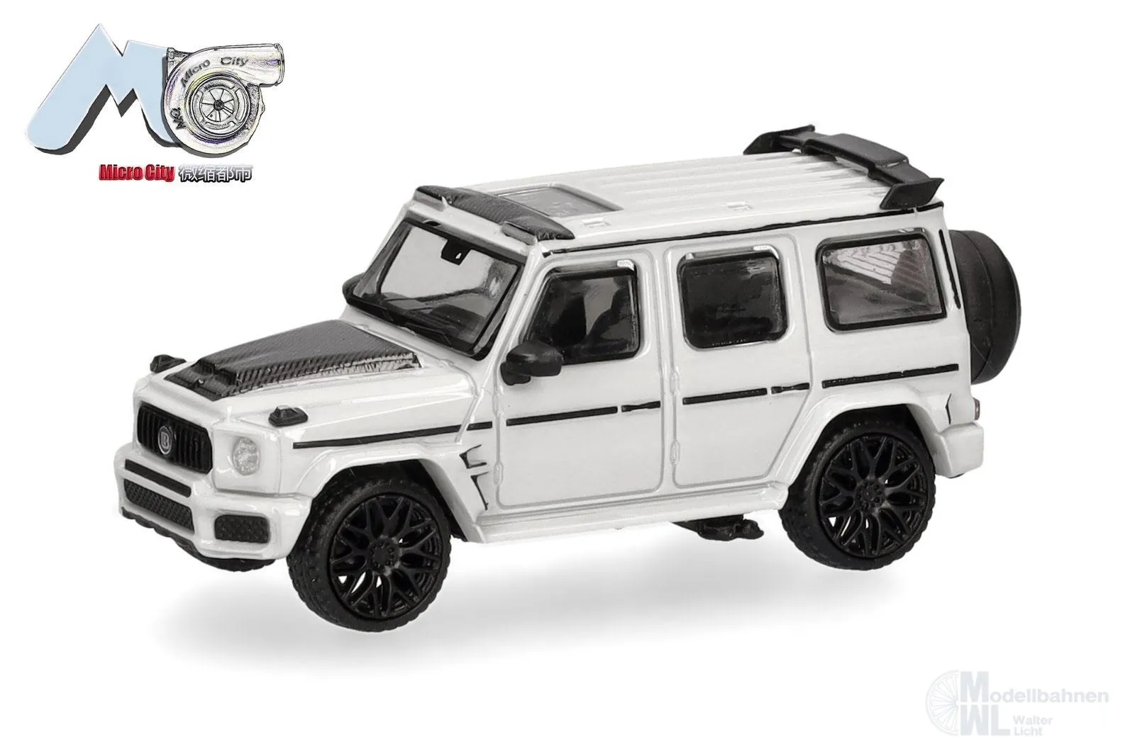 Herpa 87MC000161 - Mercedes-Benz G800 Brabus grau H0 1:87