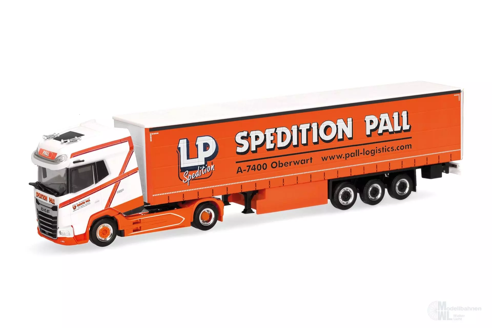 Herpa 319126 - DAF XG+ Gardieneplanen Sattelzug Pall H0 1:87