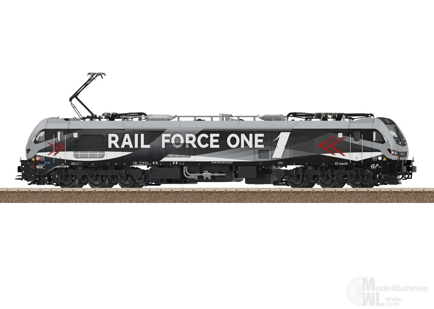 Trix 25901 - Zweikraftlok Euro9000 Rail Force One Ep.VI H0/GL Sound