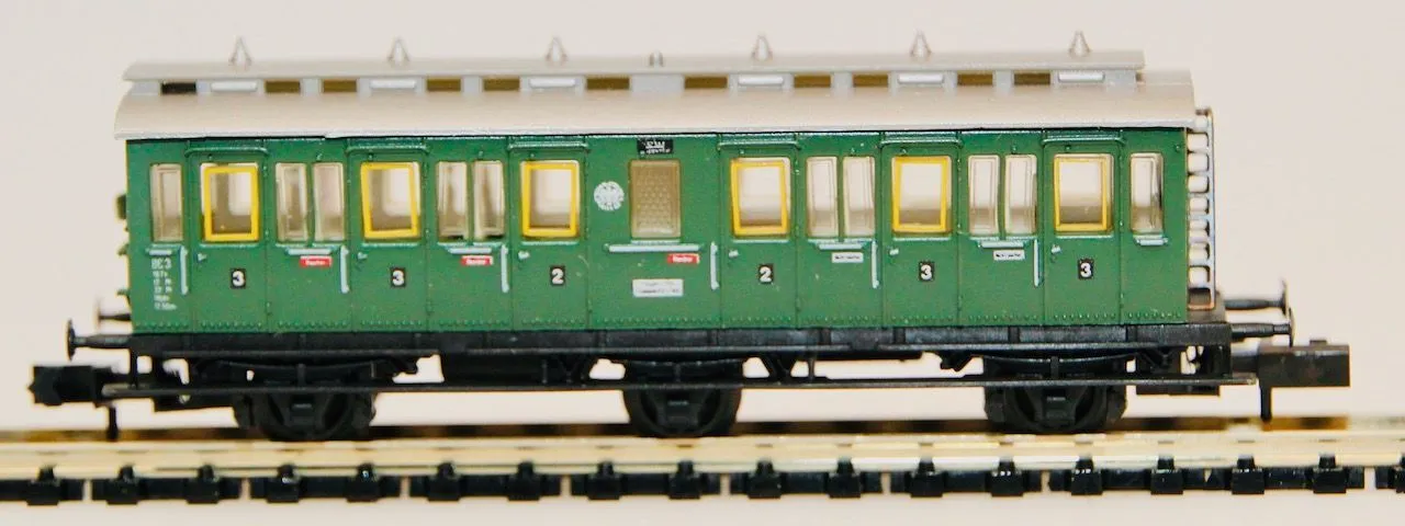 Arnold 3045 - ARNOLD - Abteilwagen DRG Ep.II 2/3.Kl. BC3 Pr93 N 1:160