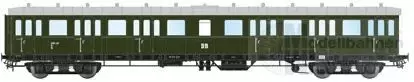 ARTITEC b.v. 20.256.02 - C12c Deutsche Reichsbahn 400 408 grün, graues Dach, III H0/GL