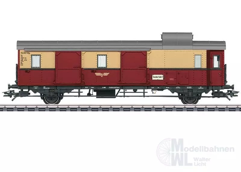 Märklin 43158 - MÄRKLIN - Gepäckwagen Pwi Museumswagen H0/WS