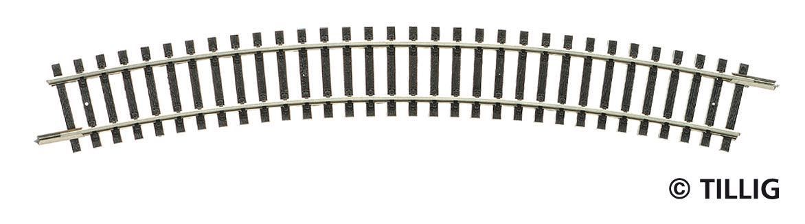 Tillig 83109 - Gleisstück gebogen R11 R310 / 30° TT 1:120 Tillig 83109 - Gleisstück gebogen R11 R310 / 30° TT 1:120