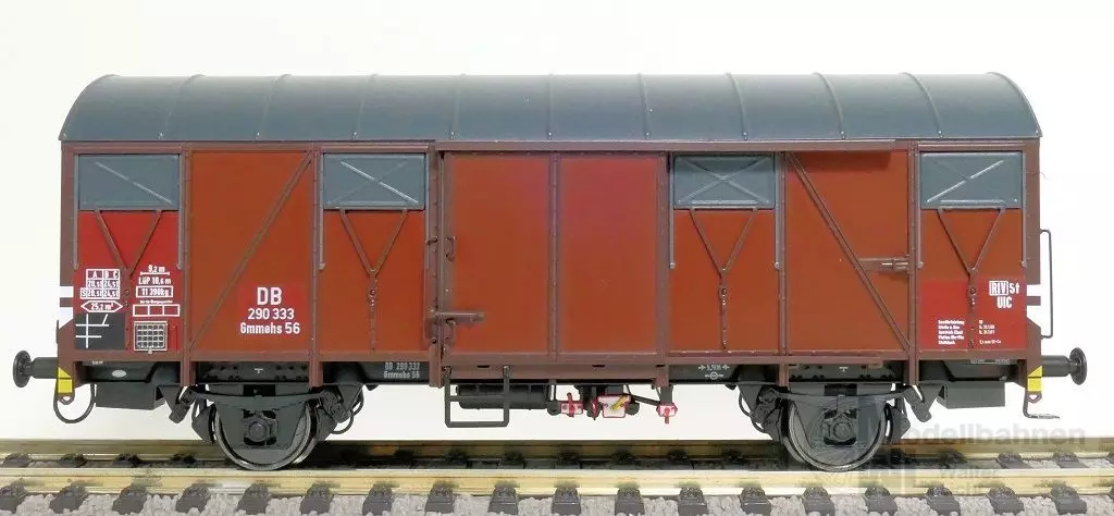Exact Train 20976 - Güterwagen gedeckt DB Ep.III Gmmhs 56 H0/GL