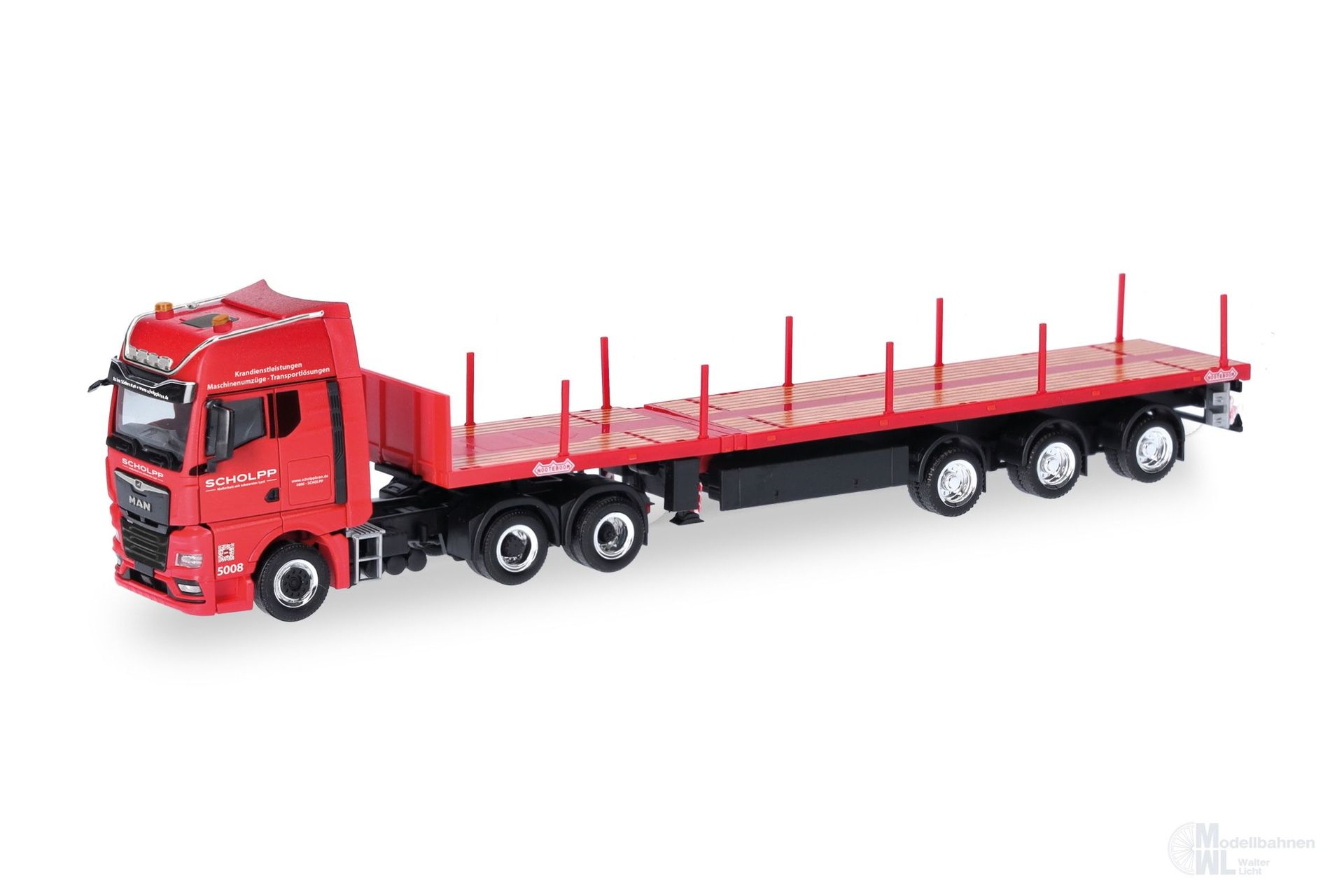 Herpa 319508 - MAN TGX GX TeletrSz Scholpp H0 1:87