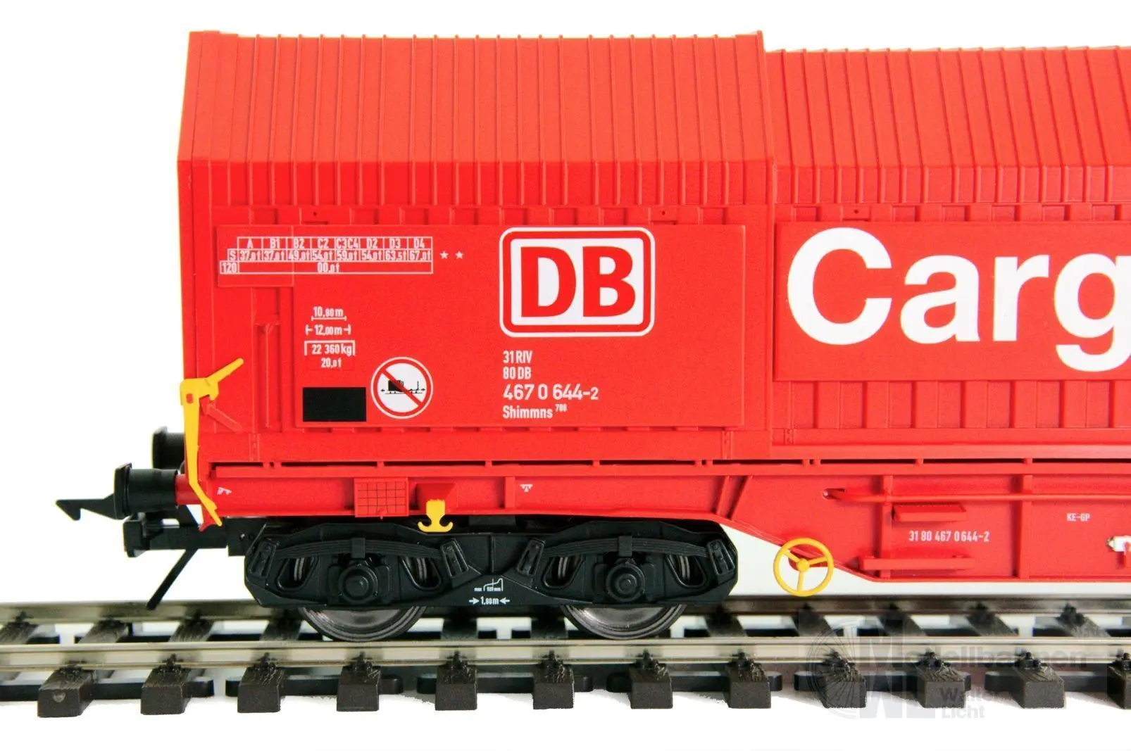 Lenz 42260-09 - Teleskophaubenwagen Shimmns 708 DB Cargo Ep.V Spur 0