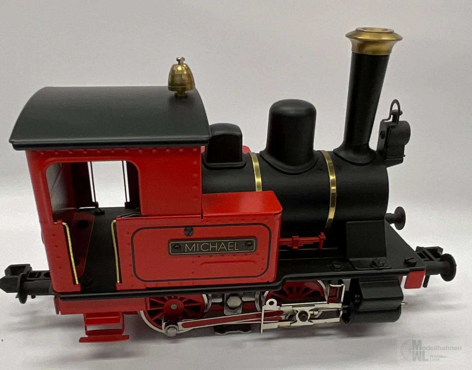 Märklin 54309 - MÄRKLIN MAXI- Dampflok und 2 Güterwagen  Spur 1
