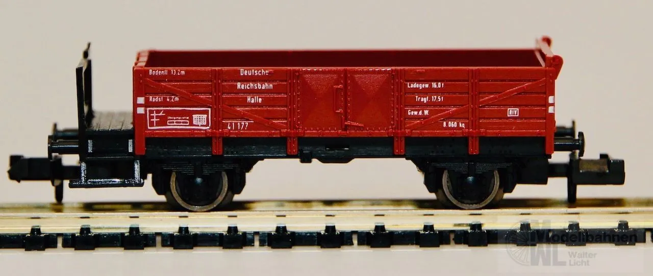 Fleischmann 8203 - FLEISCHMANN - Hochbordwagen DB Ep.III mit Bremserbühne N 1:160