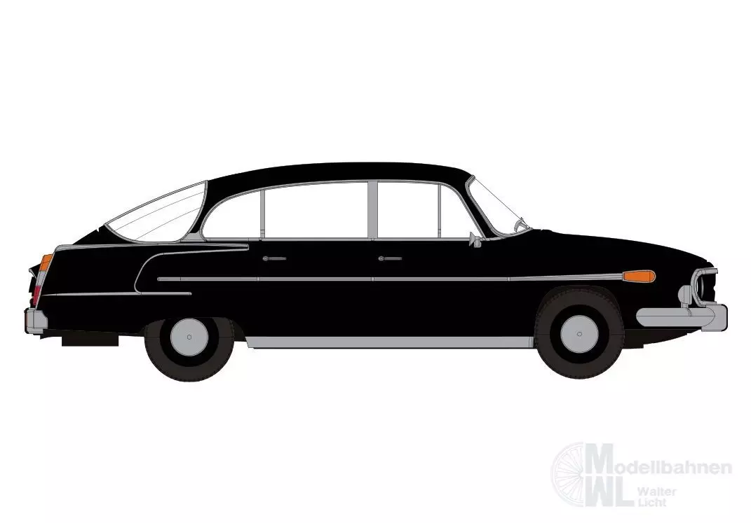 Brekina 27325 - Tatra 603-2 in schwarz H0 1:87