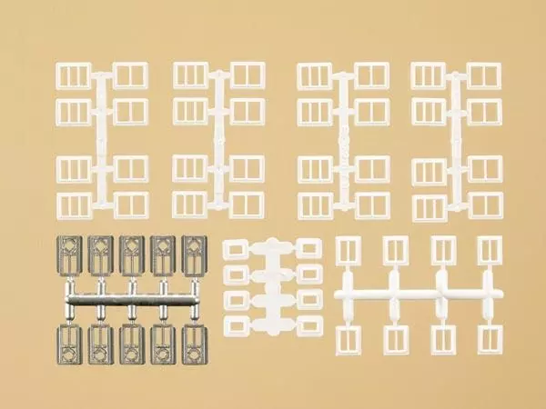 Auhagen 48654 - Fenster und Türen für Industriegebäude N 1:160