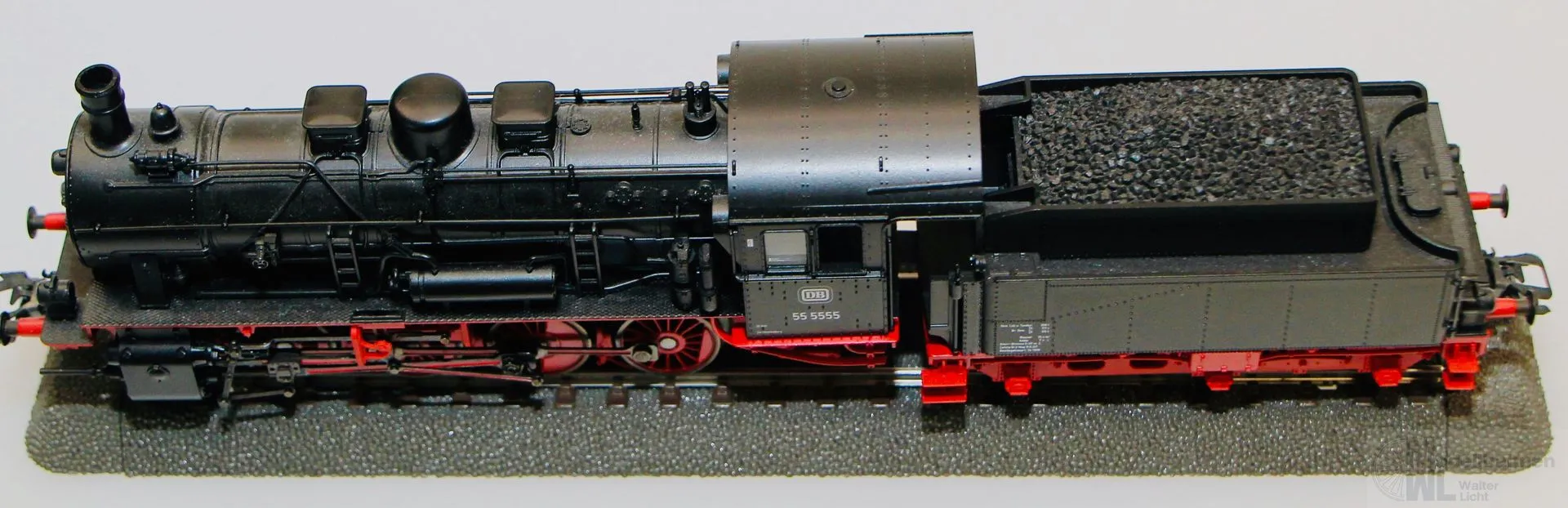 Märklin 37550 - MÄRKLIN - Dampflok BR 55 5555 DB Ep.III H0/WS Digital