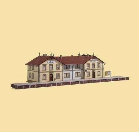 Auhagen 11413 - Bahnhof Grünberg H0 1:87