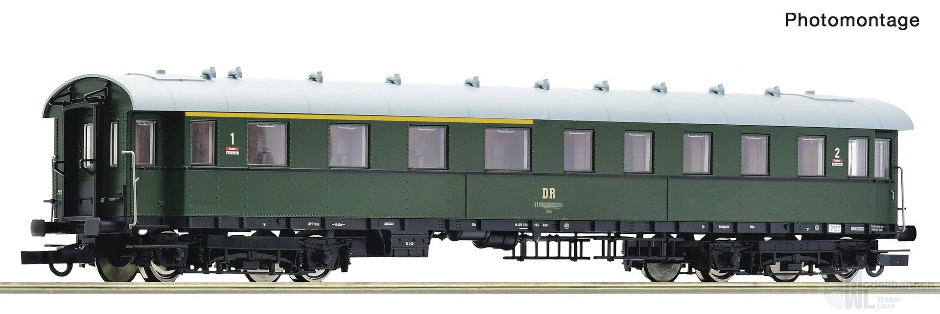 Roco 6200205 - Personenwagen DR Ep.IV 1/2.Kl. Bauart 28 ABge H0/GL