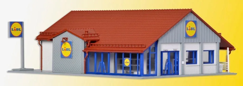 Vollmer 43662 - Supermarkt LIDL H0 1:87