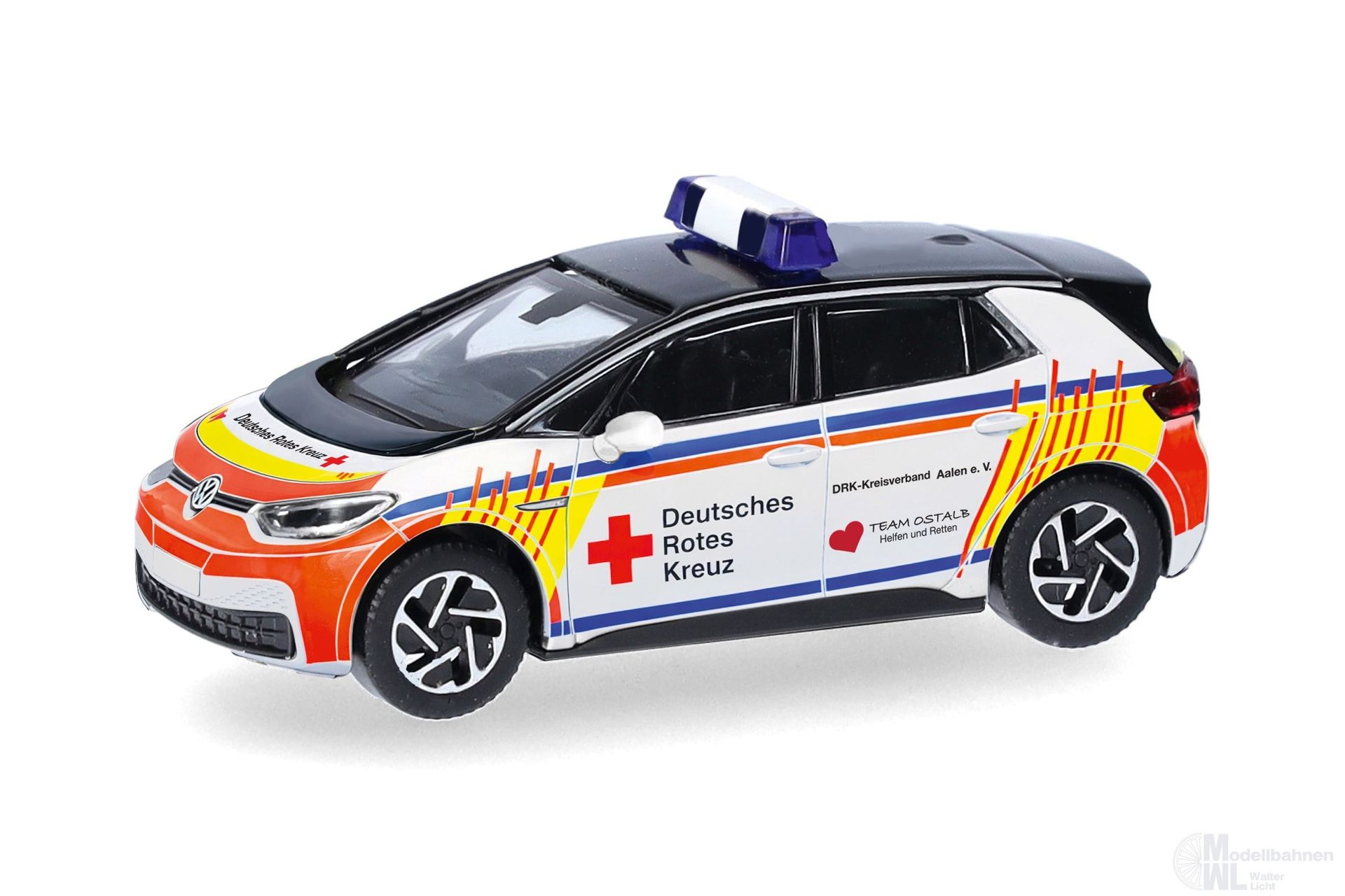 Herpa 099264 - VW ID.3 DRK Aalen-First Responder H0 1:87
