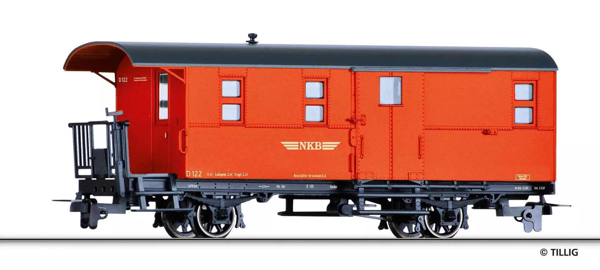 Tillig 13955 - Personenwagen NKB Ep.III KPv Neustädter kreisbahn H0m