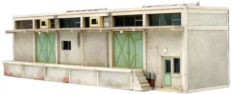 ARTITEC b.v. 10214 - Kühllager Halbmodell BAUSATZ H0 1:87