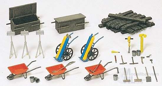 Preiser 17175 - Schweißgerät. Werkzeugkiste. H0 1:87