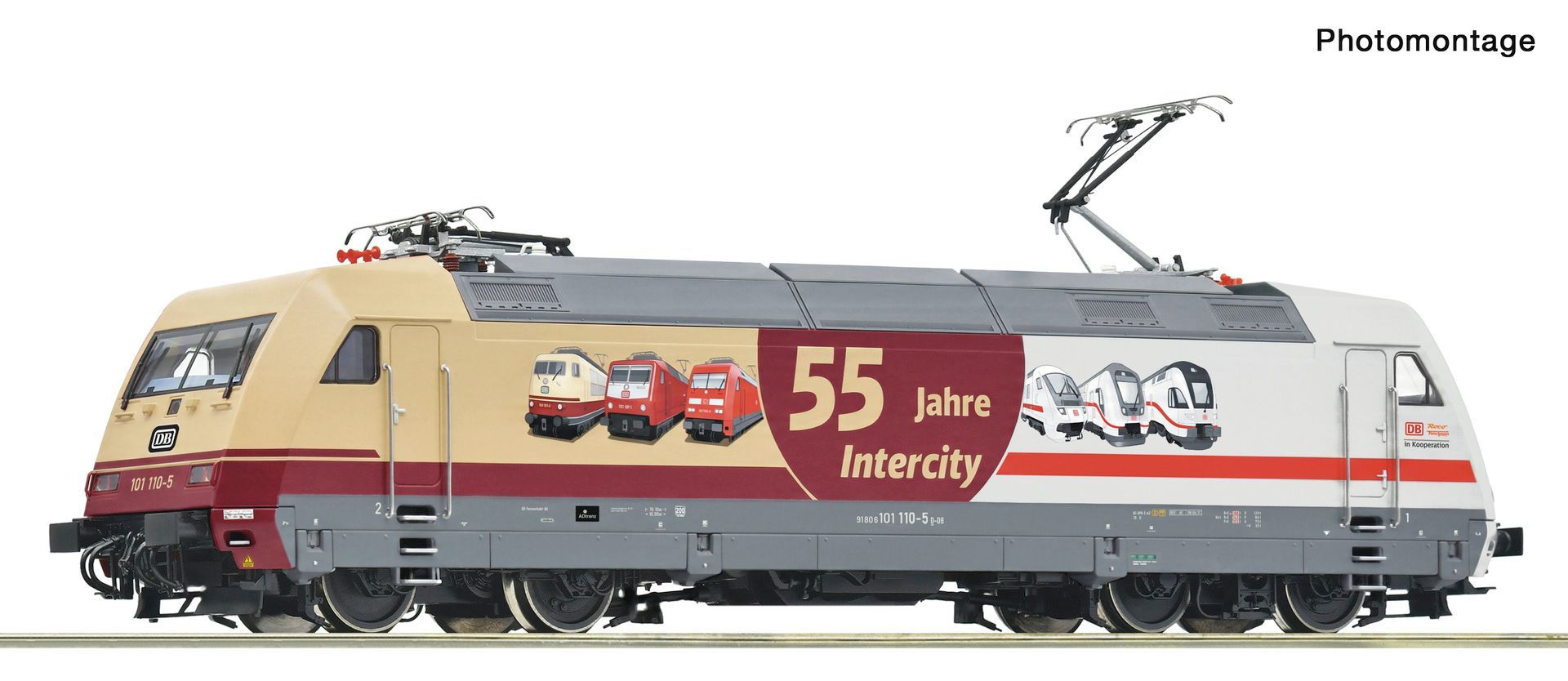 Roco 7520324 - E-Lok BR 101 110-5 DB Ep.VI 55 Jahre IC H0/WS Sound