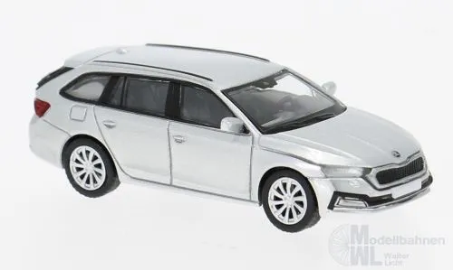 PCX-Models 871609 - Skoda Octavia IV Combi silber 2019 H0 1:87