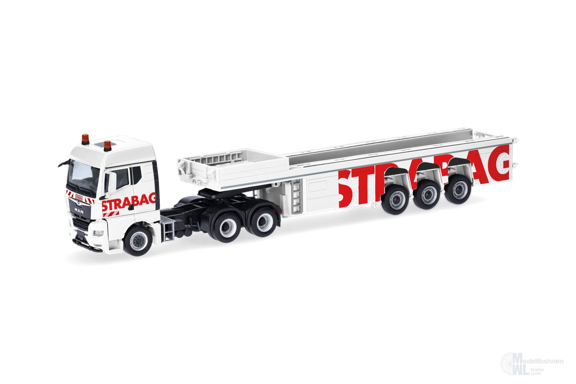 Herpa 319270 - MAN TGX GM Betonteile Sattelzug STRABAG H0 1:87