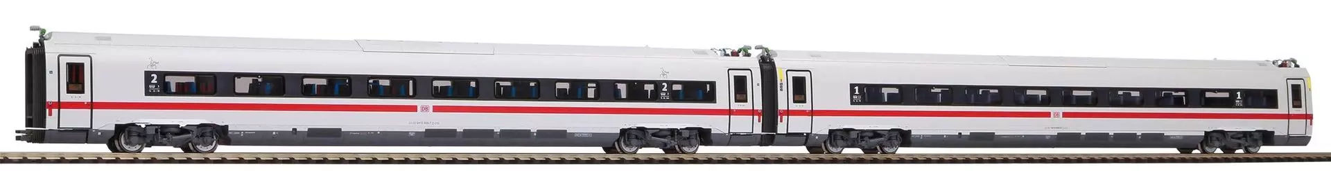 Piko 58595 - 2er Set Ergänzungswagen BR 412 DB AG ICE 4 Ep.VI H0/WS